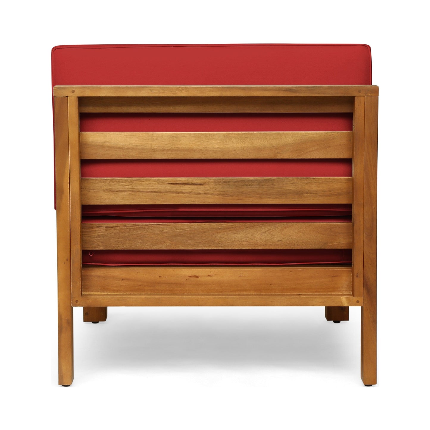 Ensemble de canapés d'extérieur Oana 9 pièces en bois d'acacia avec table basse par Christopher Knight Home