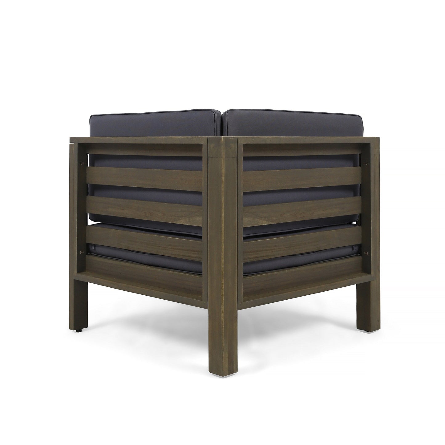 Ensemble de canapés d'extérieur Oana 9 pièces en bois d'acacia avec table basse par Christopher Knight Home