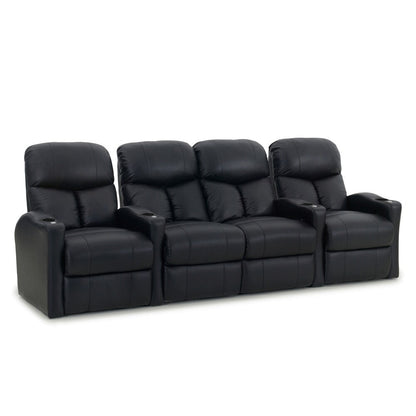 Ensemble de sièges de cinéma maison en cuir Octane Bolt XS400 (rangée de 4)