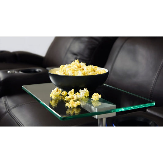 Table pivotante en verre Octane