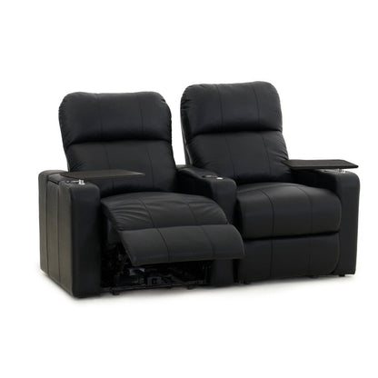 Ensemble de sièges de cinéma maison en cuir Octane Turbo XL700 (rangée de 2)
