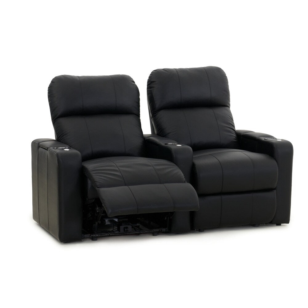 Ensemble de sièges de cinéma maison en cuir Octane Turbo XL700 (rangée de 2)