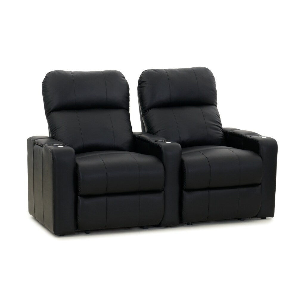 Ensemble de sièges de cinéma maison en cuir Octane Turbo XL700 (rangée de 2)