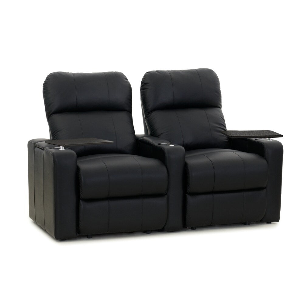 Ensemble de sièges de cinéma maison en cuir Octane Turbo XL700 (rangée de 2)