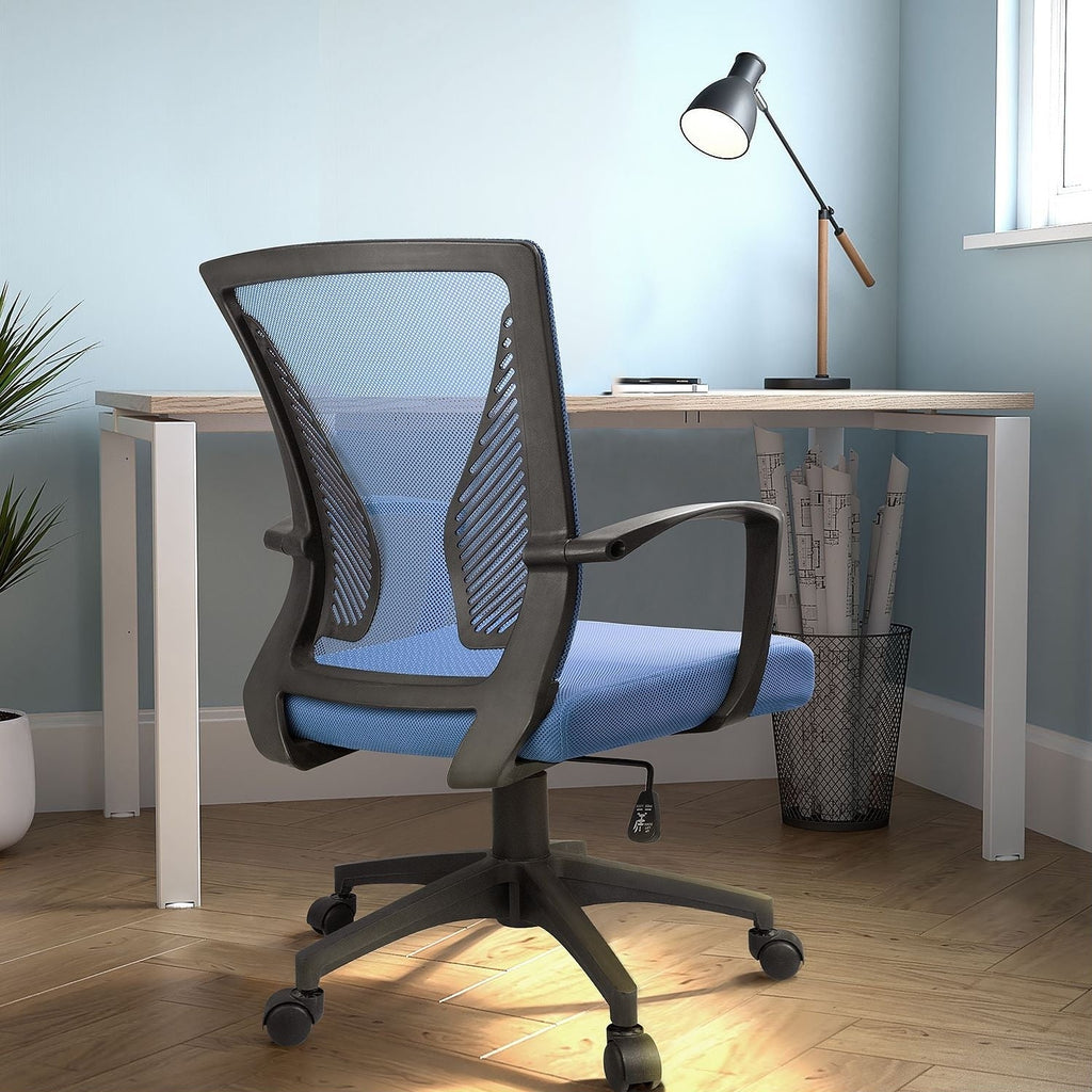 Chaise de bureau ergonomique Homall en maille avec support lombaire