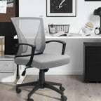 Chaise de bureau ergonomique Homall en maille avec support lombaire