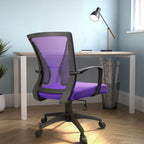 Chaise de bureau ergonomique Homall en maille avec support lombaire