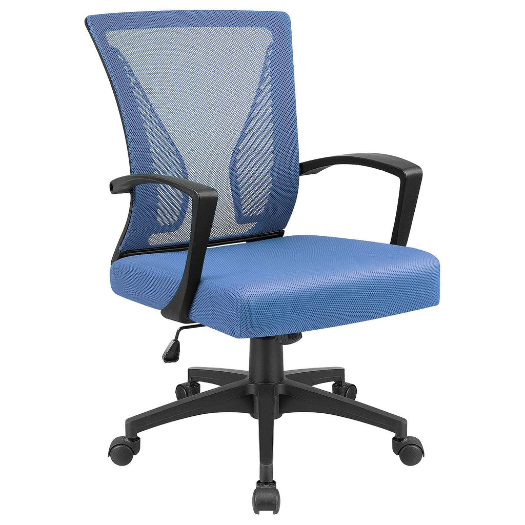 Chaise de bureau ergonomique Homall en maille avec support lombaire