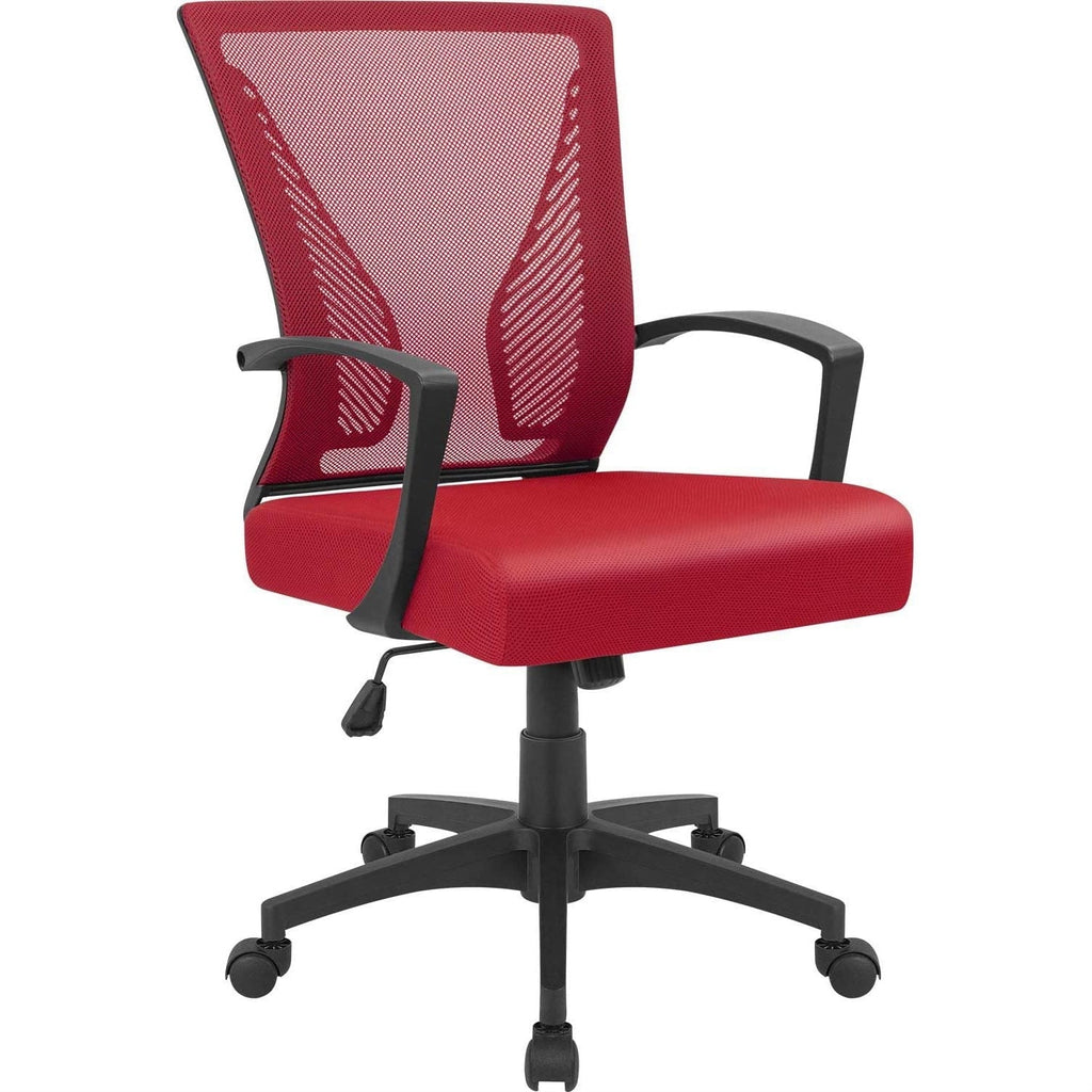 Chaise de bureau ergonomique Homall en maille avec support lombaire