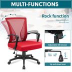 Chaise de bureau ergonomique Homall en maille avec support lombaire