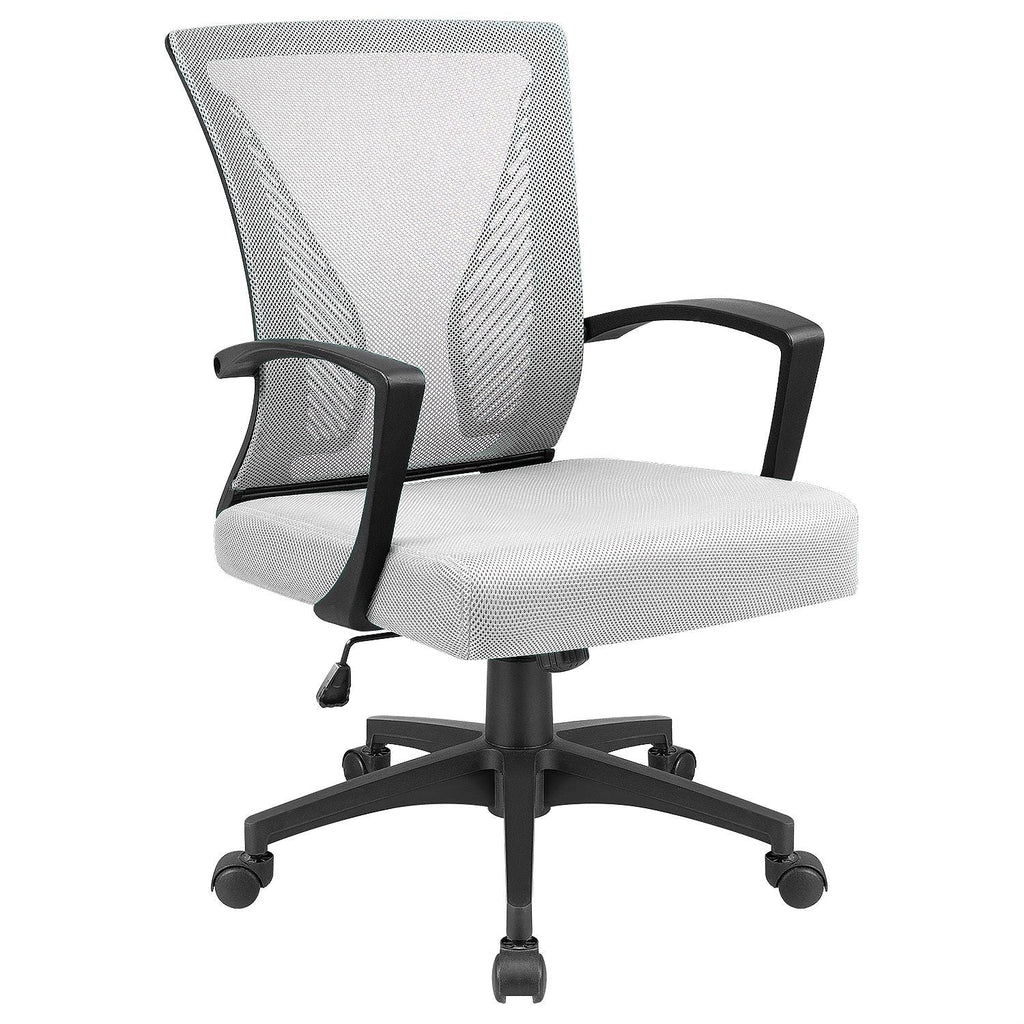 Chaise de bureau ergonomique Homall en maille avec support lombaire