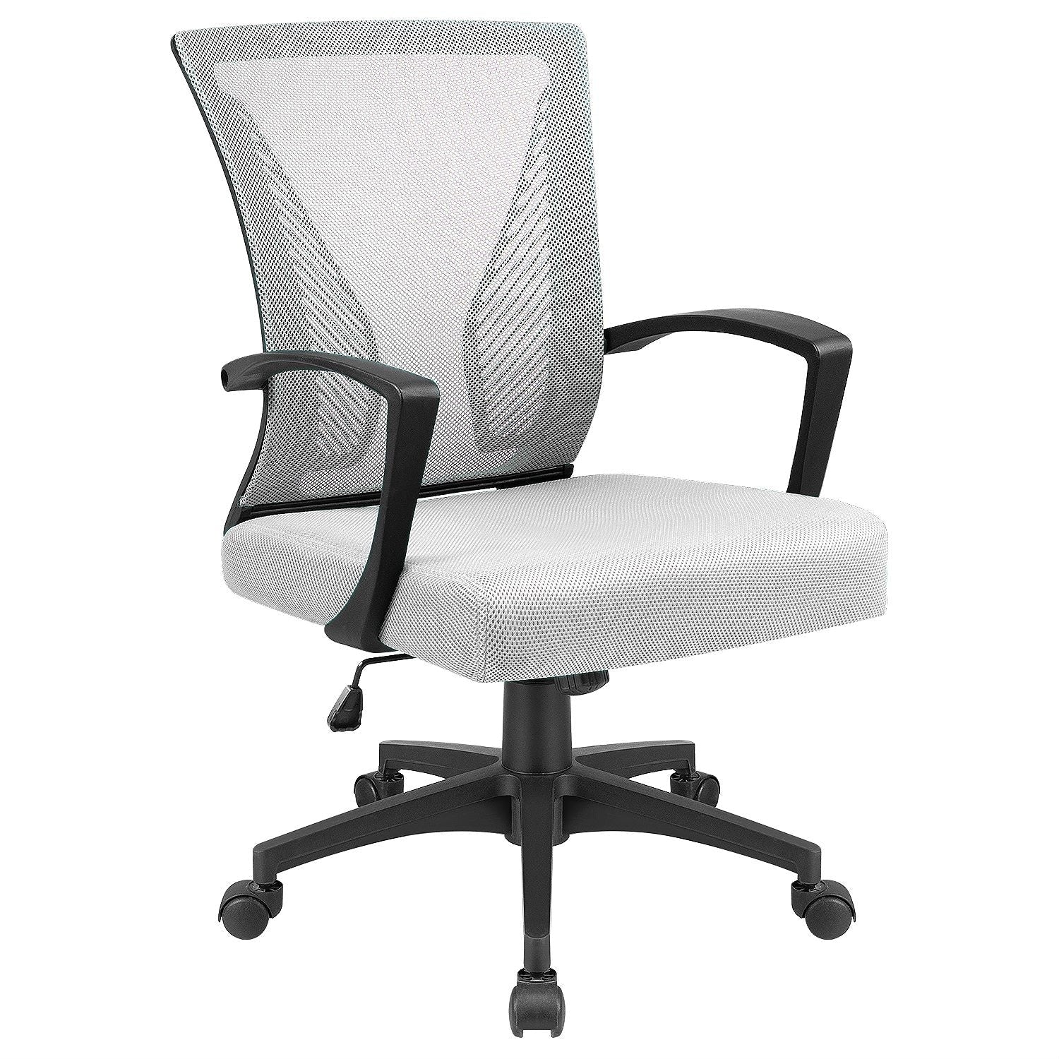 Chaise de bureau ergonomique Homall en maille avec support lombaire