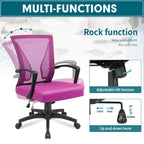 Chaise de bureau ergonomique Homall en maille avec support lombaire