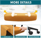 Chaise de bureau ergonomique Homall en maille avec support lombaire
