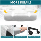 Chaise de bureau ergonomique Homall en maille avec support lombaire