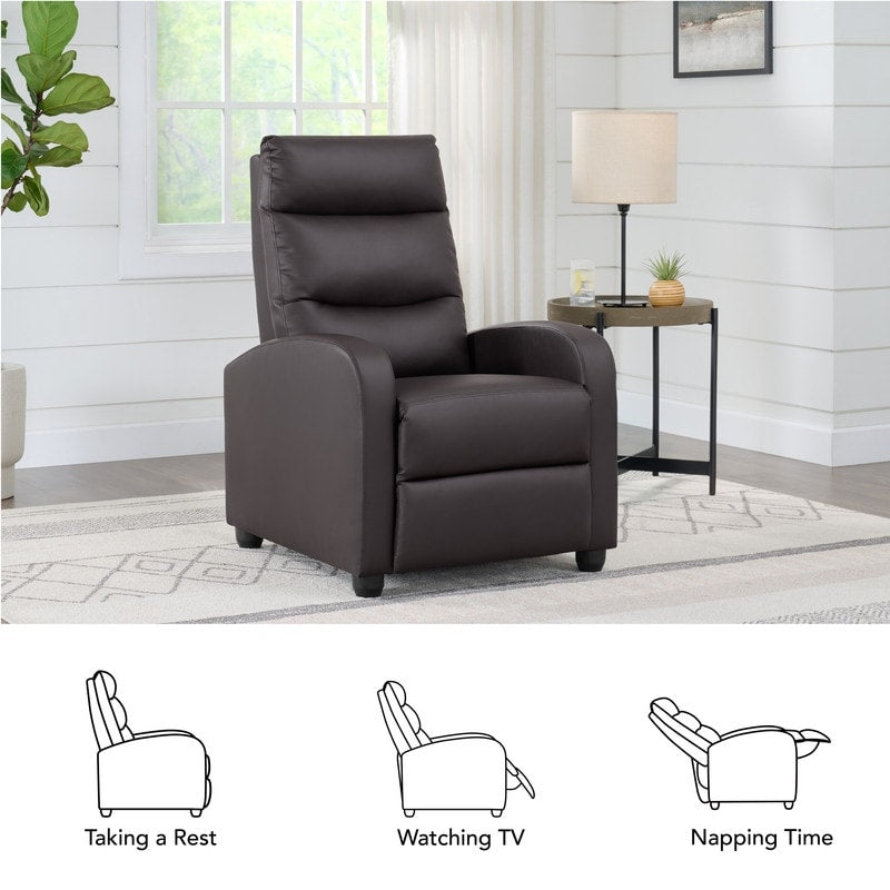 Fauteuil inclinable à dossier relevable Olivia