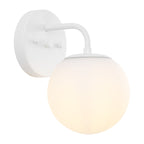 Luminaire de coiffeuse moderne à LED en métal et verre dépoli, par JONATHAN Y