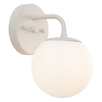 Luminaire de coiffeuse moderne à LED en métal et verre dépoli, par JONATHAN Y