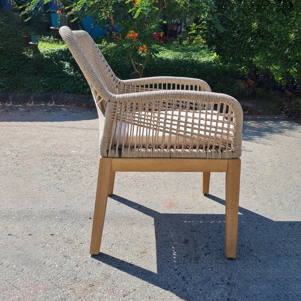 Chaise en corde tressée Ottawa - Naturel (ensemble de 2)