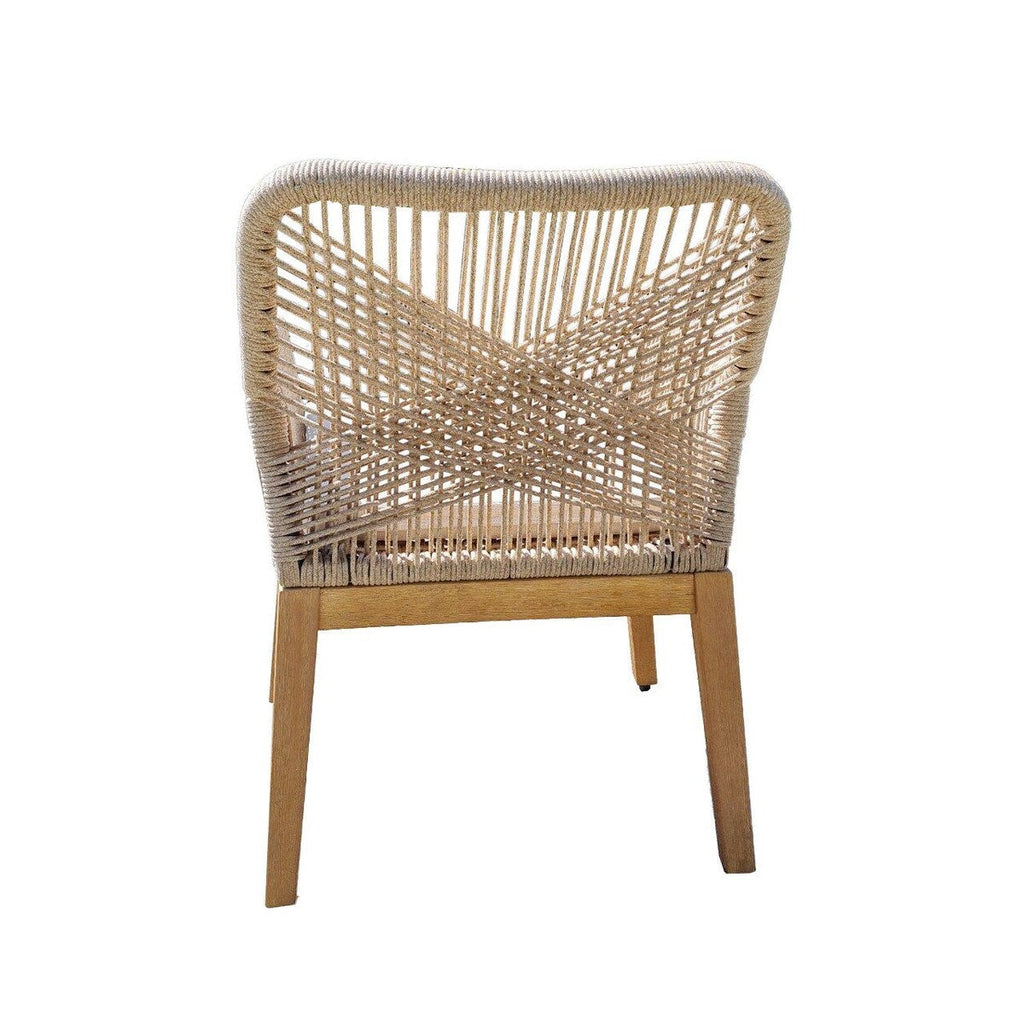 Chaise en corde tressée Ottawa - Naturel (ensemble de 2)