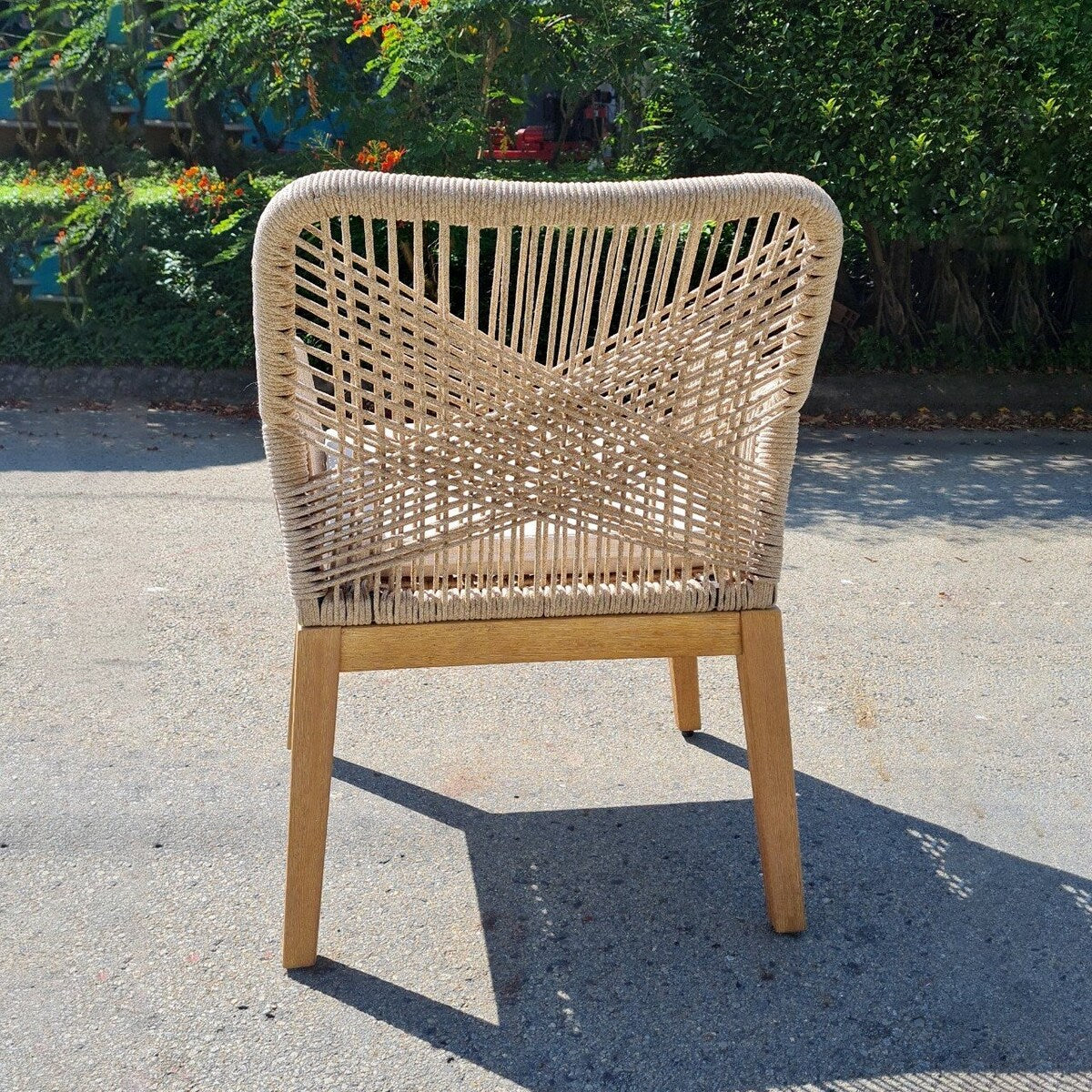 Chaise en corde tressée Ottawa - Naturel (ensemble de 2)