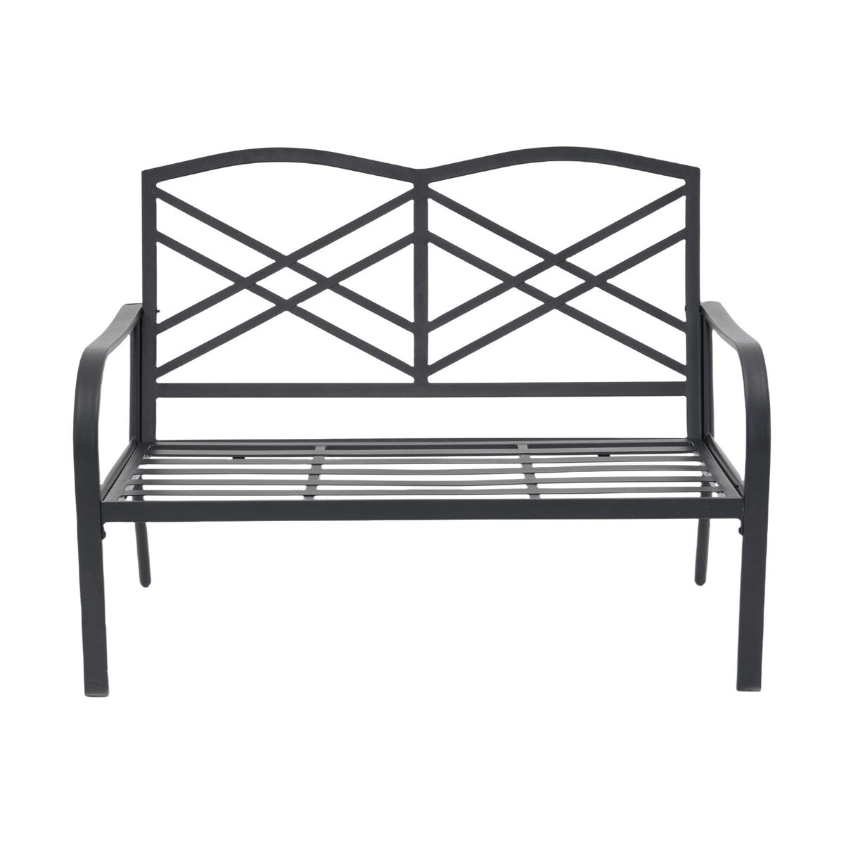 Ensemble de sièges d'extérieur pour 4 personnes, chaise pivotante avec coussins et table en verre trempé