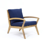 Ensemble de bistrot d'extérieur en bois d'acacia, 2 places, avec coussins