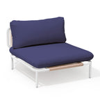 Ensemble de canapé sectionnel rembourré pour extérieur, ensemble de conversation pour meubles de patio, combinaison libre