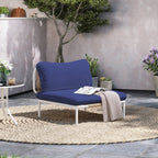 Ensemble de canapé sectionnel rembourré pour extérieur, ensemble de conversation pour meubles de patio, combinaison libre
