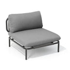 Ensemble de canapé sectionnel rembourré pour extérieur, ensemble de conversation pour meubles de patio, combinaison libre
