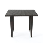 Ensemble de salle à manger d'extérieur Delani 5 pièces en osier par Christopher Knight Home