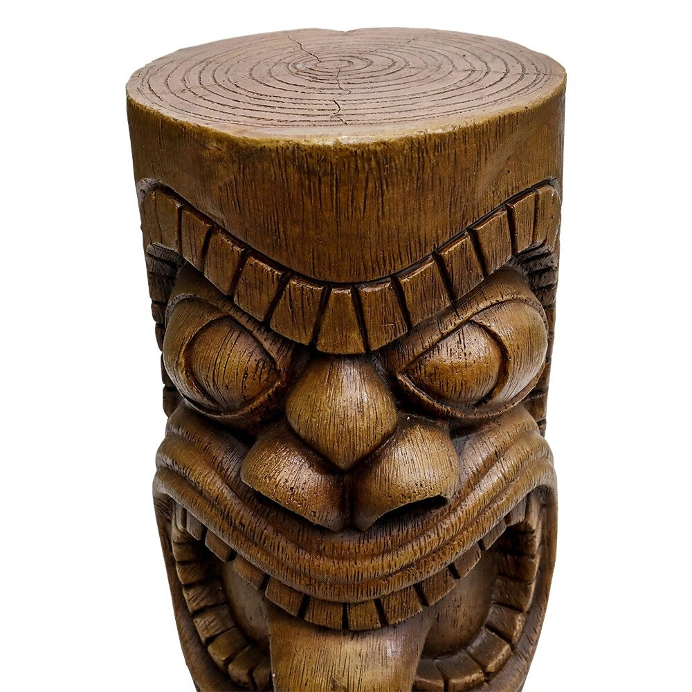 Décoration de jardin extérieur - Statues totems Tiki décoratives et imperméables
