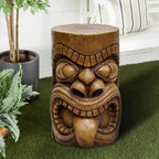 Décoration de jardin extérieur - Statues totems Tiki décoratives et imperméables