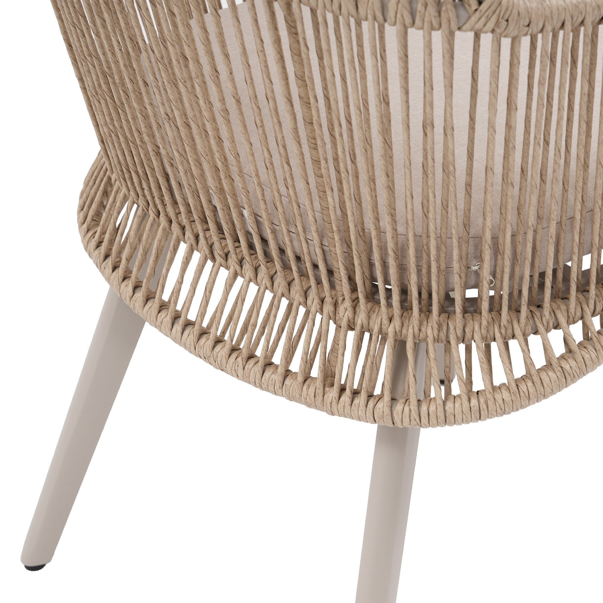 Ensemble de salle à manger d'extérieur avec chaises et table extensible (7 pièces)