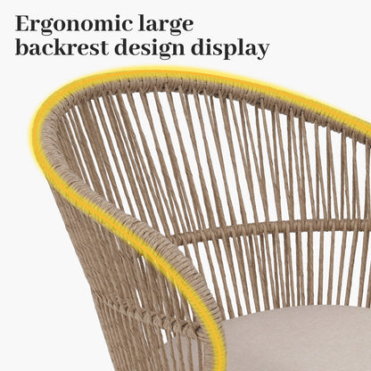 Ensemble de salle à manger d'extérieur avec chaises et table extensible
