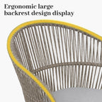 Ensemble de salle à manger d'extérieur avec chaises et table extensible