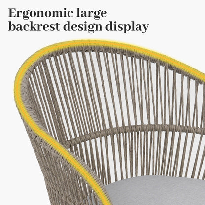 Ensemble de salle à manger d'extérieur avec chaises et table extensible