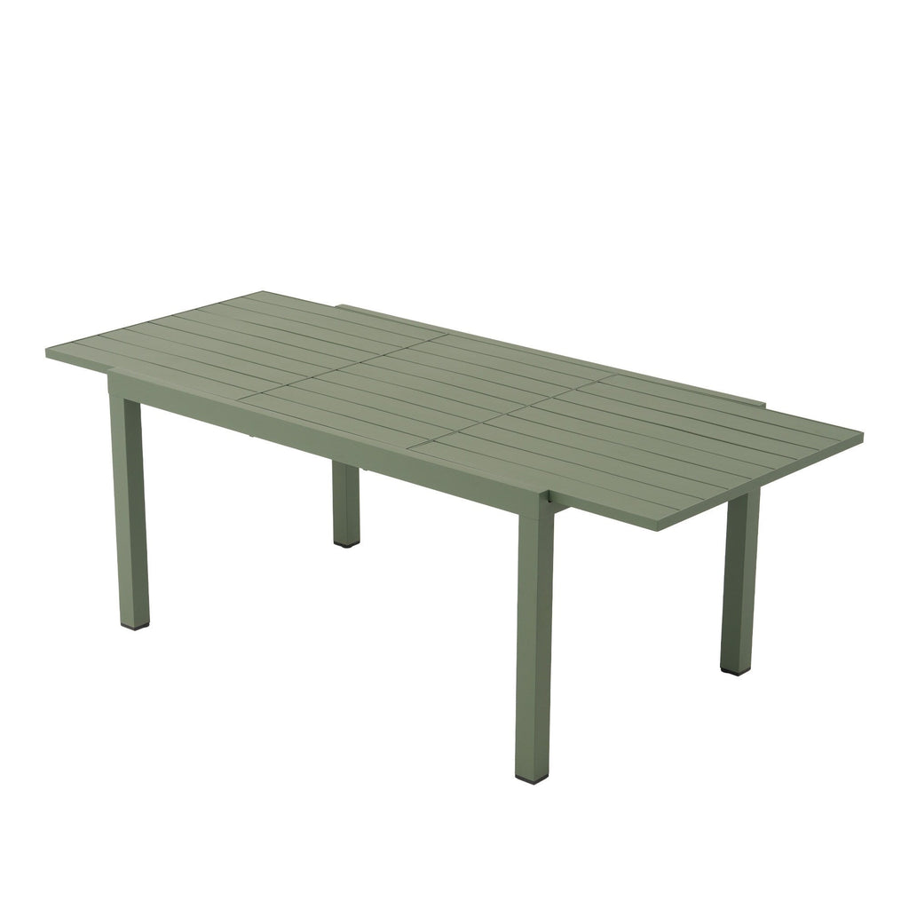 Ensemble de salle à manger d'extérieur avec chaises et table extensible