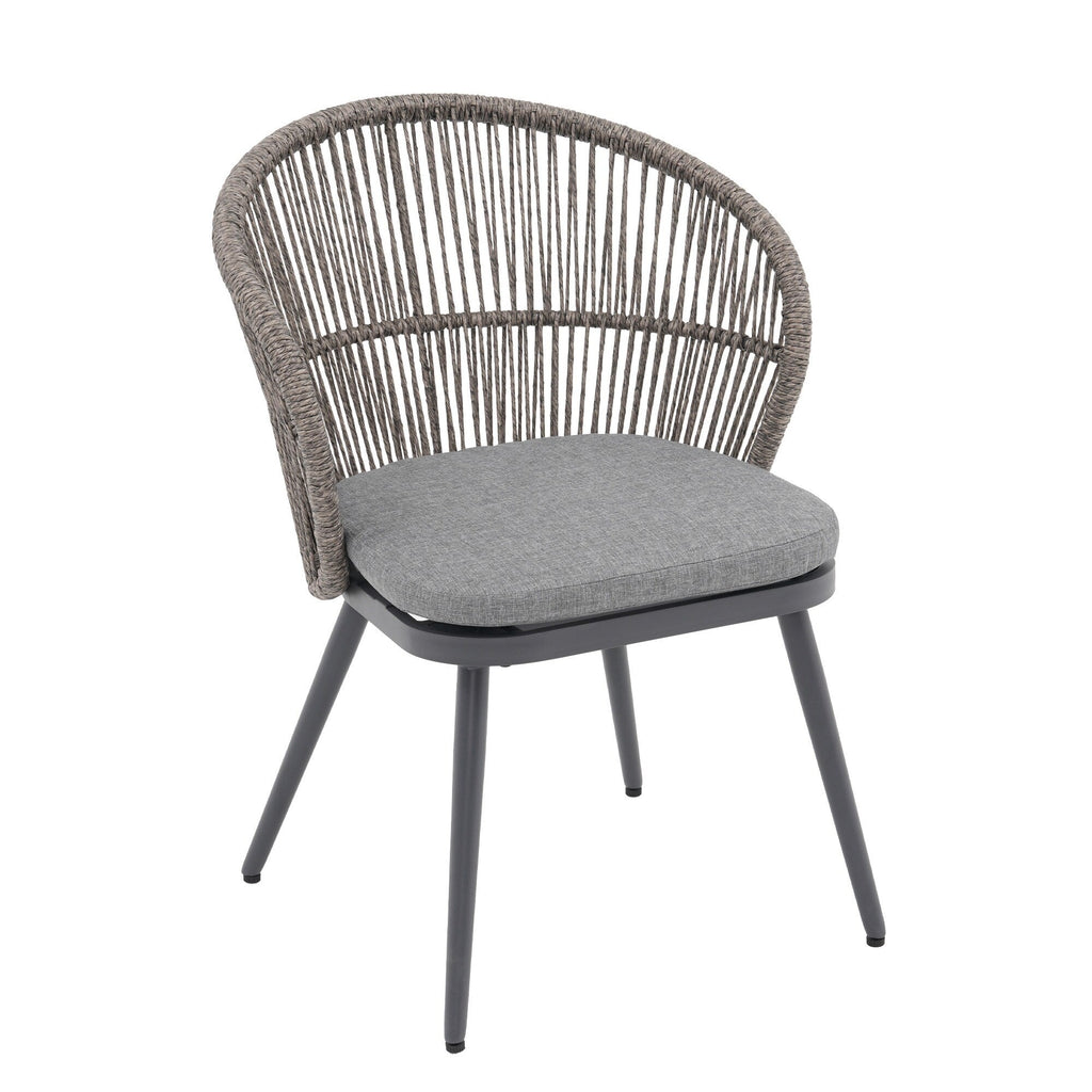 Ensemble de salle à manger d'extérieur avec chaises et table extensible