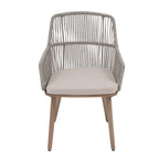 Ensemble de salle à manger d'extérieur avec chaises et table extensible (7 pièces)