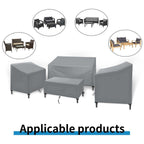 Outdoor Patio Furniture Covers 4-Piece Set Furniture Cover Waterproof