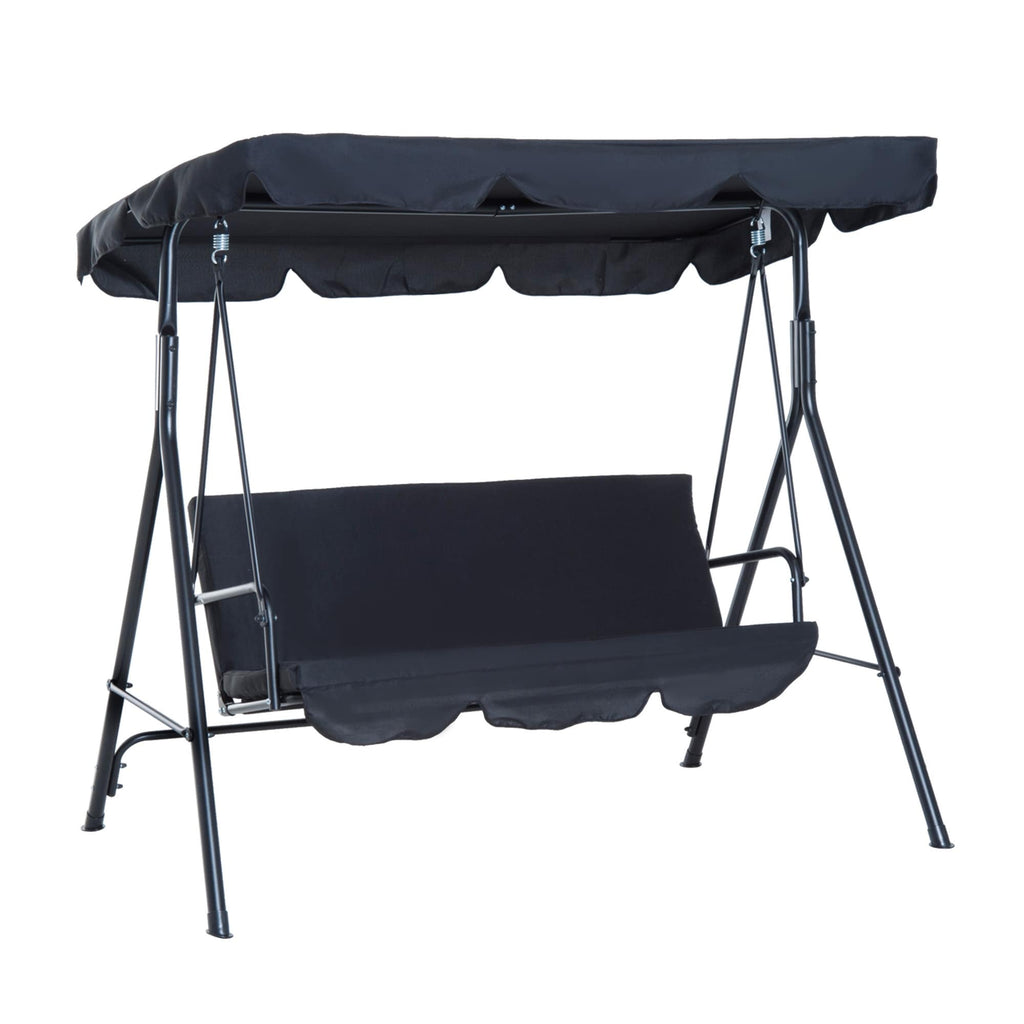 Outsunny 3-Person Porch Lawn Swing