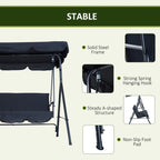 Outsunny 3-Person Porch Lawn Swing