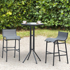 Ensemble bistro d'extérieur Outsunny 3 pièces pour 2 personnes