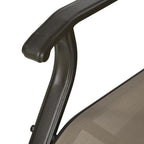 Ensemble bistrot Outsunny 3 pièces avec planeurs d'extérieur et table en verre trempé pour terrasse, jardin, arrière-cour et pelouse