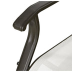 Ensemble bistrot Outsunny 3 pièces avec planeurs d'extérieur et table en verre trempé pour terrasse, jardin, arrière-cour et pelouse