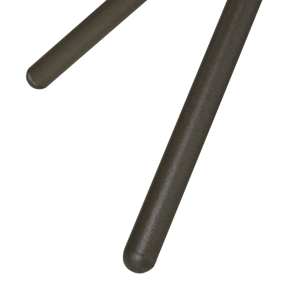 Ensemble bistrot Outsunny 3 pièces avec planeurs d'extérieur et table en verre trempé pour terrasse, jardin, arrière-cour et pelouse