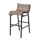 Ensemble de 3 tables et chaises de bistrot pour patio extérieur Santa Barbra par Havenside Home