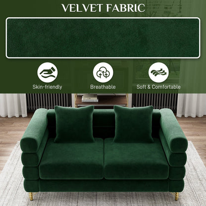 Canapé Ouyessir Mid-Century pour chambre, salon, bureau, appartement