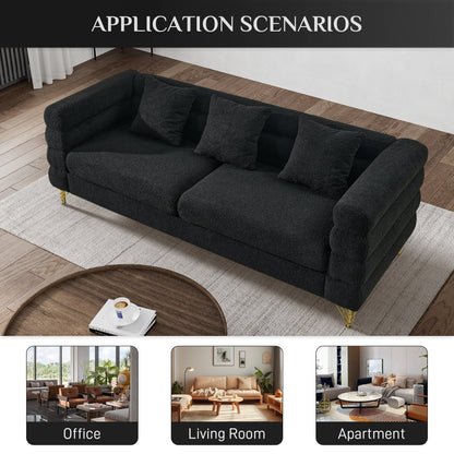 Canapé Ouyessir Mid-Century pour chambre, salon, bureau, appartement